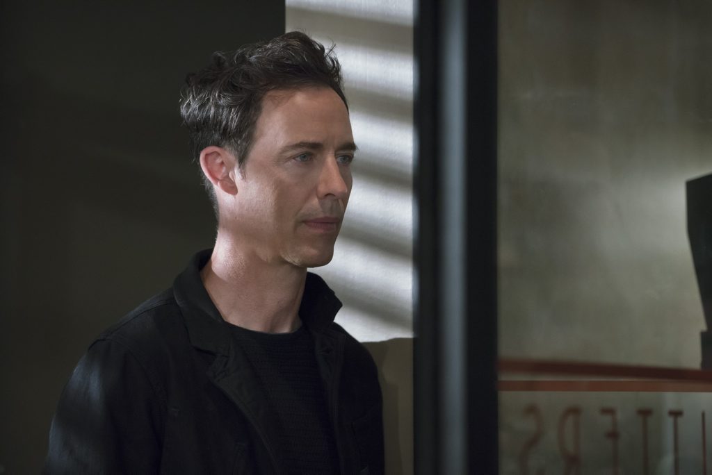 Tom Cavanagh as Harrison Wells in The Flash's Tom Cavanagh as Harrison Wells in The Flash's