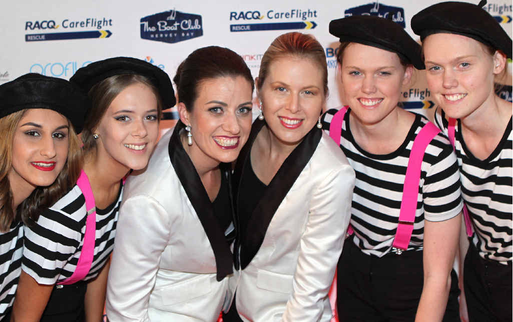 LOOKING THE PART: From left, Rajeena Kaur, Kelsie Smith, Min Swan, Celeste Jacobson, Kaitlin Stanton, Samantha Stanton. LOOKING THE PART: From left, Rajeena Kaur, Kelsie Smith, Min Swan, Celeste Jacobson, Kaitlin Stanton, Samantha Stanton.