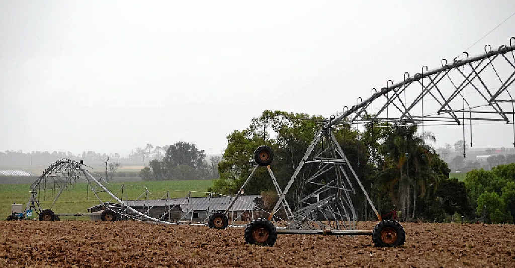 BIG BILL: Irrigation and other farm equipment were damaged after storms whipped through the region last week. BIG BILL: Irrigation and other farm equipment were damaged after storms whipped through the region last week.
