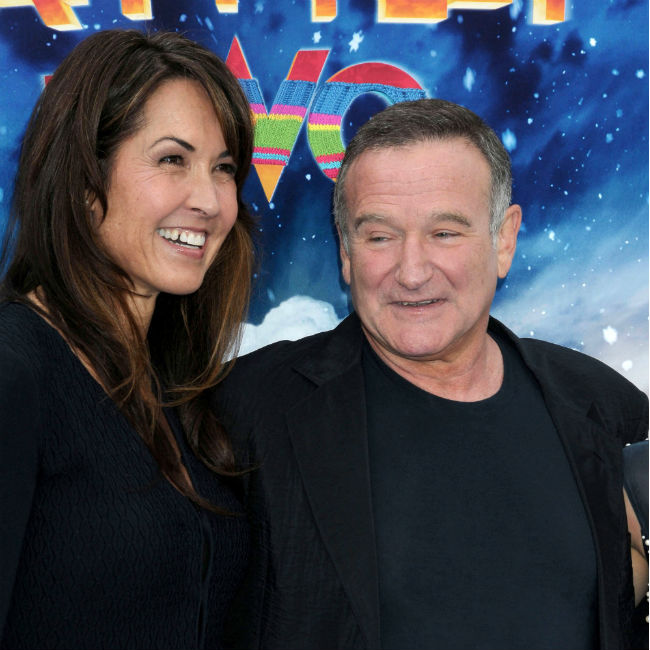 Susan Schneider and late husband Robin Williams Susan Schneider and late husband Robin Williams