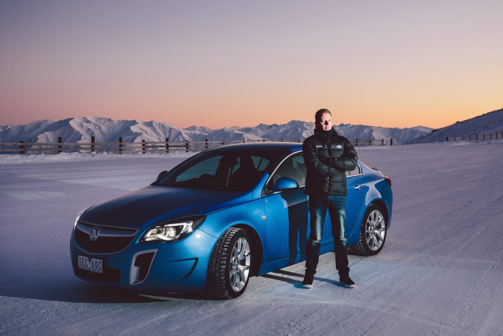 ICE MAN: Holden Racing Team's James Courtney with a Holden Insignia VXR, which is one of his current rides. The 2010 V8 Supercars champ keeps a stable of Holden goodies, preferring the cruisers for everyday duties. ICE MAN: Holden Racing Team's James Courtney with a Holden Insignia VXR, which is one of his current rides. The 2010 V8 Supercars champ keeps a stable of Holden goodies, preferring the cruisers for everyday duties.