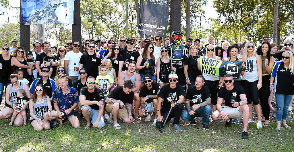LONG HAUL: Supporters of Darcy Ward have united behind the speedway racing star, who is facing a long recovery from spinal injuries. LONG HAUL: Supporters of Darcy Ward have united behind the speedway racing star, who is facing a long recovery from spinal injuries.