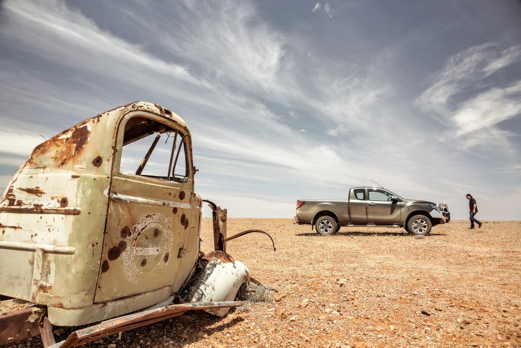 Mazda BT-50 through the South Australian Outback. Photo: Thomas Wielecki Mazda BT-50 through the South Australian Outback. Photo: Thomas Wielecki