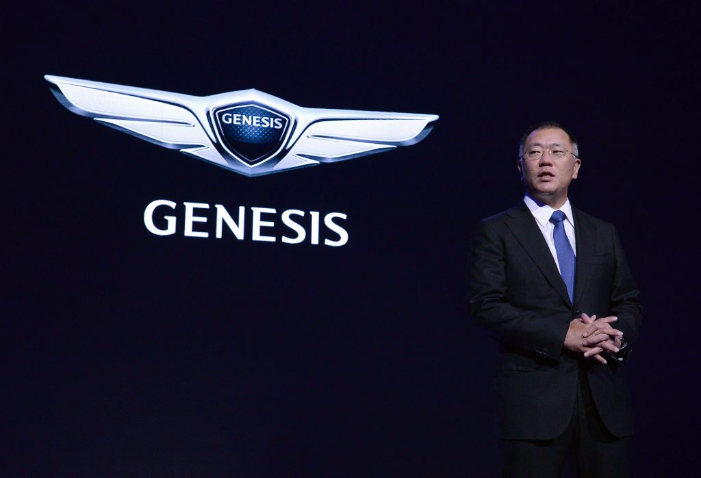 NEW BRAND: Genesis will launch six new models globally by 2020. NEW BRAND: Genesis will launch six new models globally by 2020.