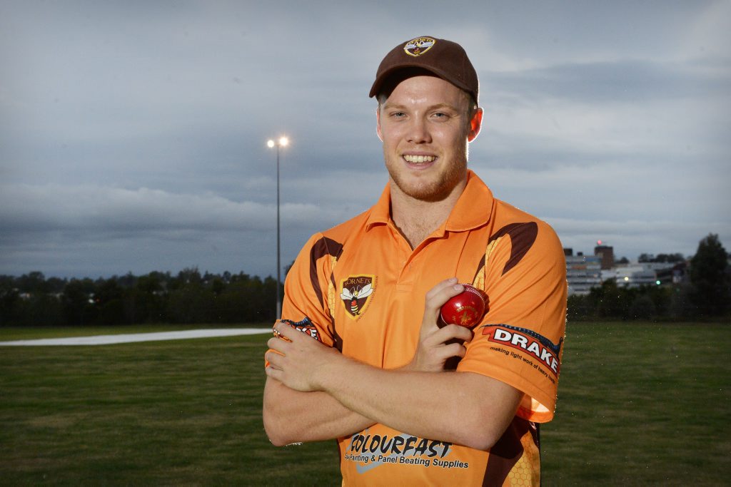 MOTIVATED: Matthew Dunn has arrived in Ipswich to help the Hornets and further his own cricketing ambitions. MOTIVATED: Matthew Dunn has arrived in Ipswich to help the Hornets and further his own cricketing ambitions.