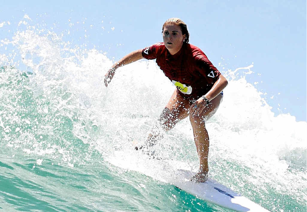 DETERMINED: Buderim’s Dimity Stoyle vows to bounce back if she misses automatic qualification for next year’s tour. DETERMINED: Buderim’s Dimity Stoyle vows to bounce back if she misses automatic qualification for next year’s tour.
