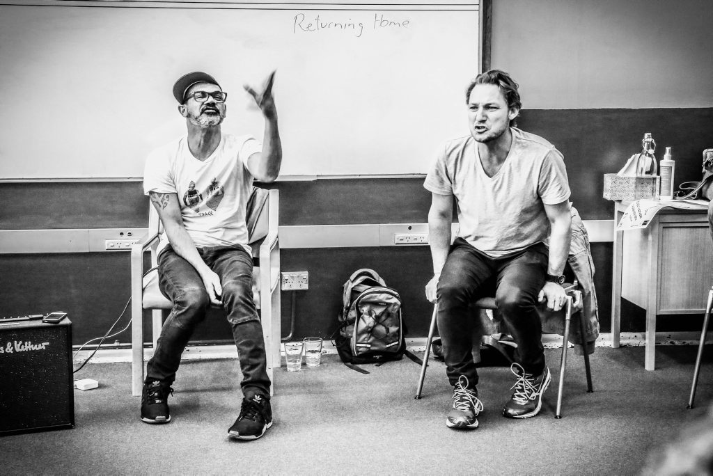 LOCALLY GROWN: David Page and Julian Louis workshop and develop Norpa's upcoming work, Three Brothers, due to hit the stage in 2017. LOCALLY GROWN: David Page and Julian Louis workshop and develop Norpa's upcoming work, Three Brothers, due to hit the stage in 2017.