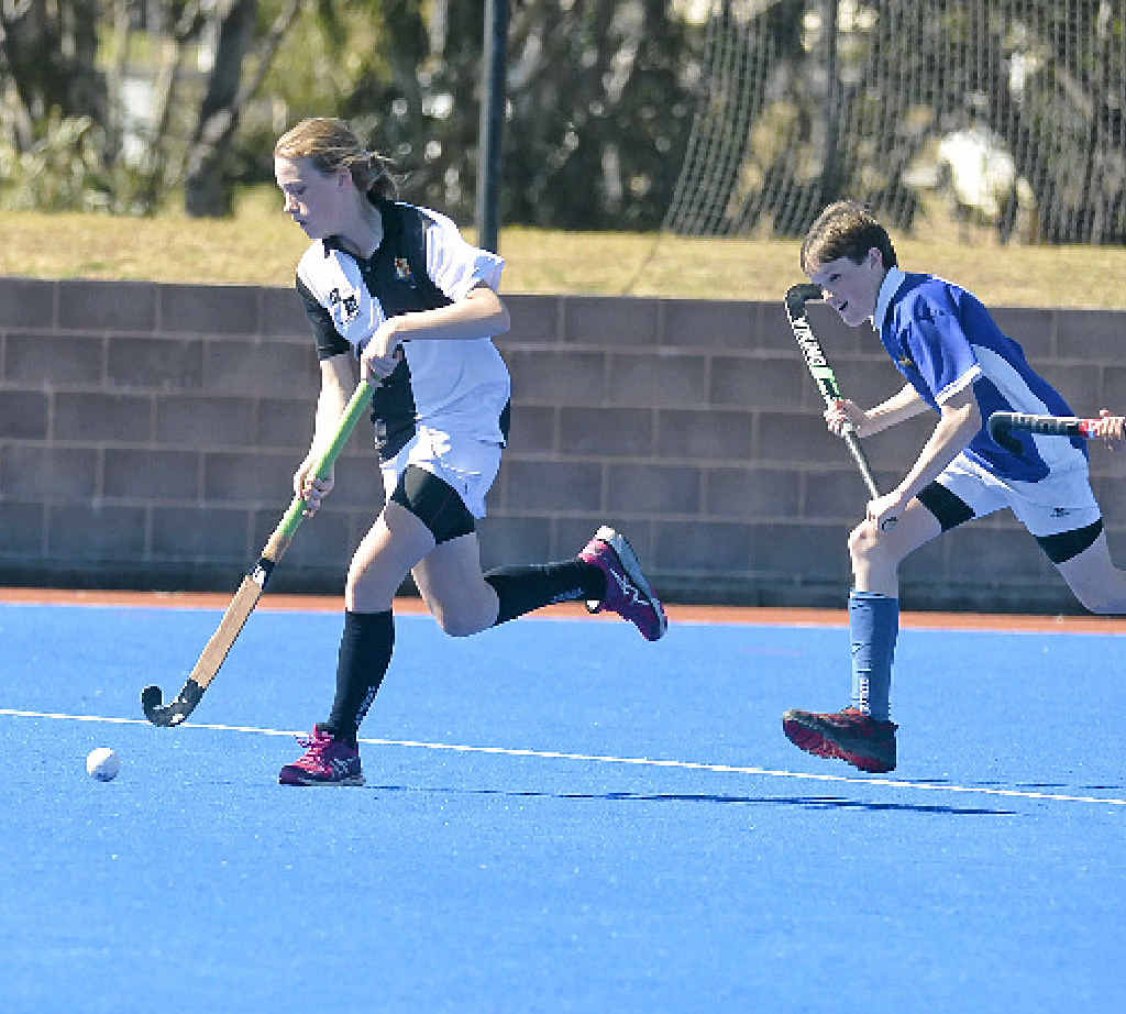 SOCIAL HOCKEY: Gillian Morris is playing Tuesday night hockey in summer.