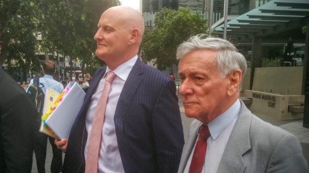 Former South Australian Education Minister Donald Hopgood and his legal representative Anthony Kimmins. Photo: Supplied
Former South Australian Education Minister Donald Hopgood and his legal representative Anthony Kimmins. Photo: Supplied