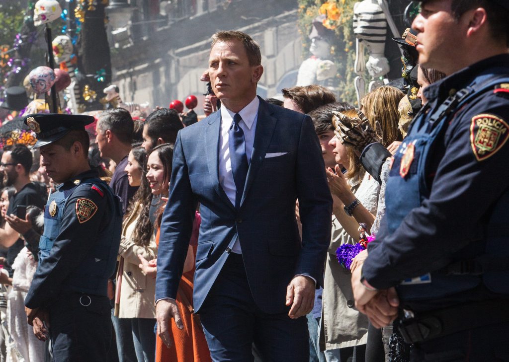 Daniel Craig in a scene from the movie Spectre. Daniel Craig in a scene from the movie Spectre.