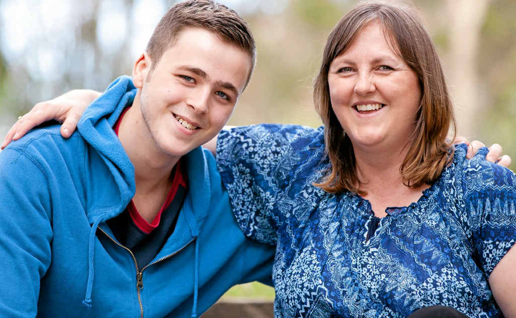 JOY: Lanai Carter is happy that her son Lindsay is now allowed to use cannabis for medicinal purposes. JOY: Lanai Carter is happy that her son Lindsay is now allowed to use cannabis for medicinal purposes.