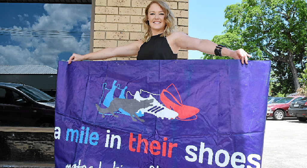 GOOD CAUSE: Kendell Davies supports charity ‘A Mile in Their Shoes’ through her pre-loved clothing market. Photo: Kathryn Cygan GOOD CAUSE: Kendell Davies supports charity ‘A Mile in Their Shoes’ through her pre-loved clothing market. Photo: Kathryn Cygan