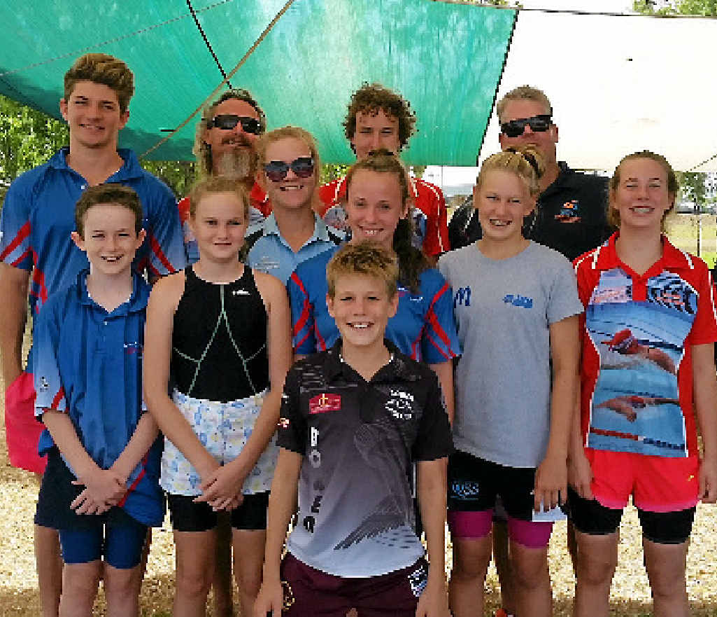 STAR SWIMMERS: Cannonvale Cannons performed admirably at the Gardens Swim Carnival in Townsville. STAR SWIMMERS: Cannonvale Cannons performed admirably at the Gardens Swim Carnival in Townsville.
