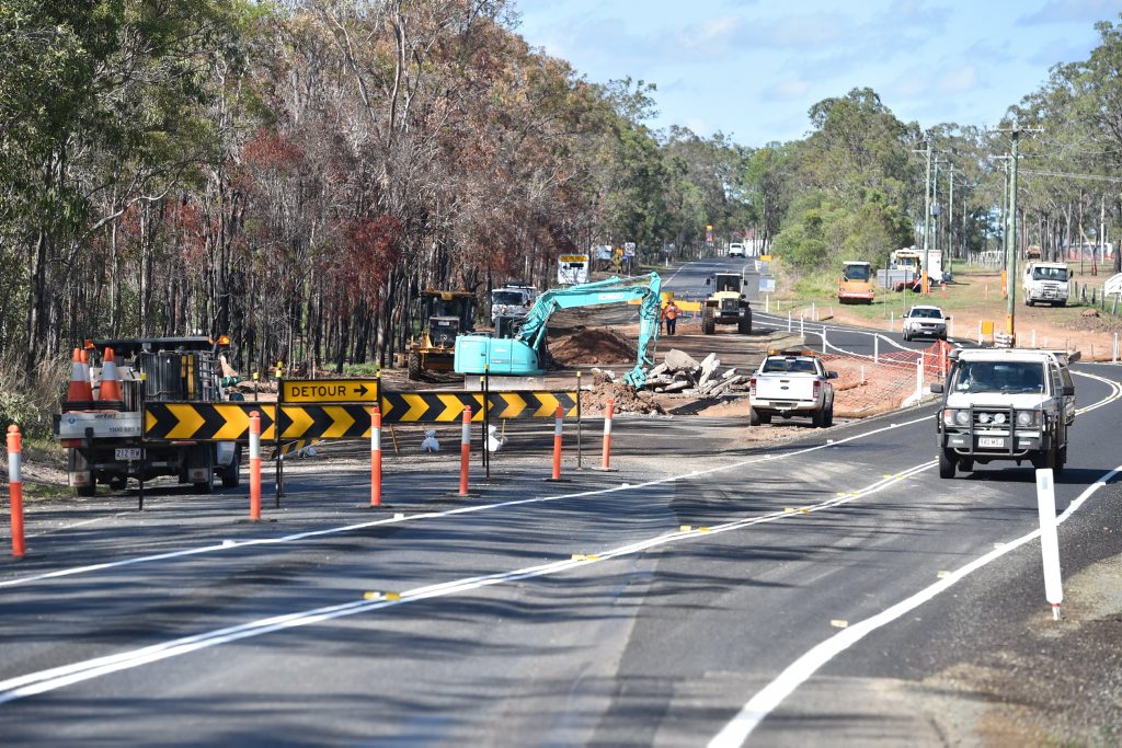 1.8m causeway flood prevention project begins at Torbanlea Fraser