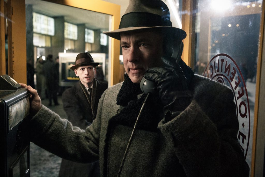 OUTSTANDING: Tom Hanks in a scene from Bridge of Spies. Photo: Jaap Buitendijk