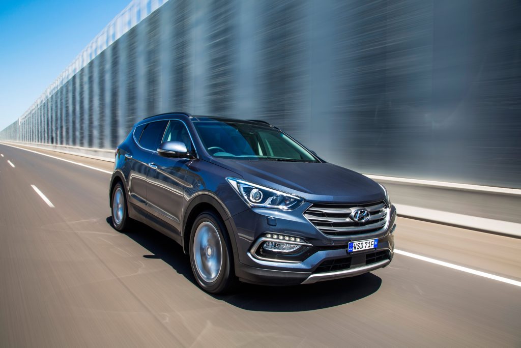 ROLLING ON: Subtle changes to the Santa Fe range build on what it already does well. ROLLING ON: Subtle changes to the Santa Fe range build on what it already does well.