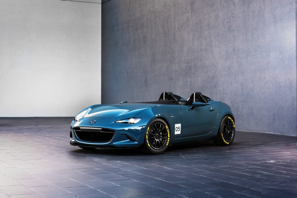 CHOP JOB: MX-5 Speedster concept loses its roof, A-pillars and weight, but raises the desirability CHOP JOB: MX-5 Speedster concept loses its roof, A-pillars and weight, but raises the desirability