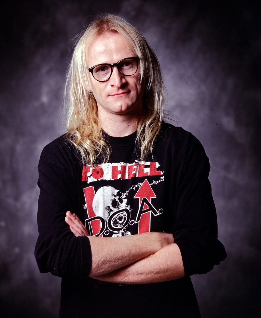 Dean Haglund as Langly of The Lone Gunmen on The X-Files. Dean Haglund as Langly of The Lone Gunmen on The X-Files.
