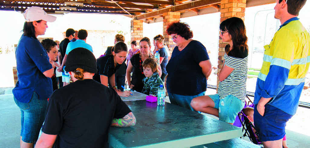 BIG PLANS: Residents of Glenlee Estate previously met with Livingstone Shire Council representatives to develop a concept master plan for Glenlee Park. BIG PLANS: Residents of Glenlee Estate previously met with Livingstone Shire Council representatives to develop a concept master plan for Glenlee Park.