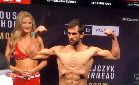 Anton Zafir successfully made weight at yesterday's weigh-in. He will compete at UFC 193 in Melbourne this morning. Anton Zafir successfully made weight at yesterday's weigh-in. He will compete at UFC 193 in Melbourne this morning.