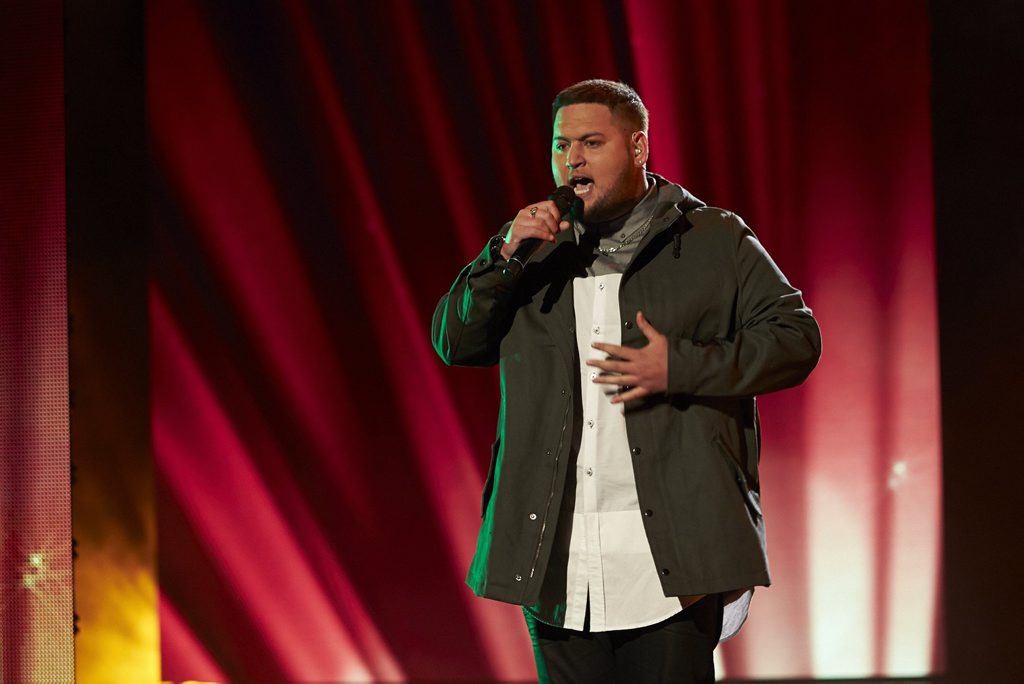 The X Factor finalist Big T, real name Tangaroa Te Tai. The X Factor finalist Big T, real name Tangaroa Te Tai.