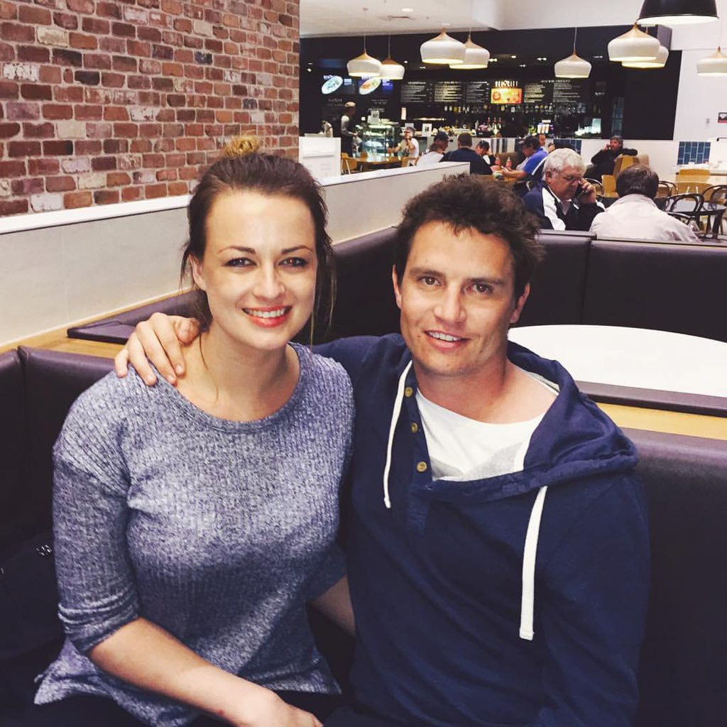 Masterchef 2015 winner Billie McKay with her boyfriend Haydn Suridge the day before they flew out to live in Engalnd. Photo contributed. Masterchef 2015 winner Billie McKay with her boyfriend Haydn Suridge the day before they flew out to live in Engalnd. Photo contributed.