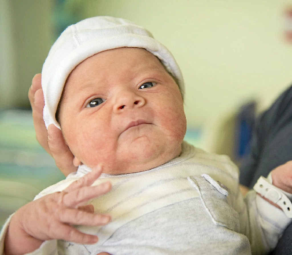 FIRST SON: Mykayla and Mat Riebe together welcomed their first son Mateo David, born at Gladstone Hospital on November 3. FIRST SON: Mykayla and Mat Riebe together welcomed their first son Mateo David, born at Gladstone Hospital on November 3.