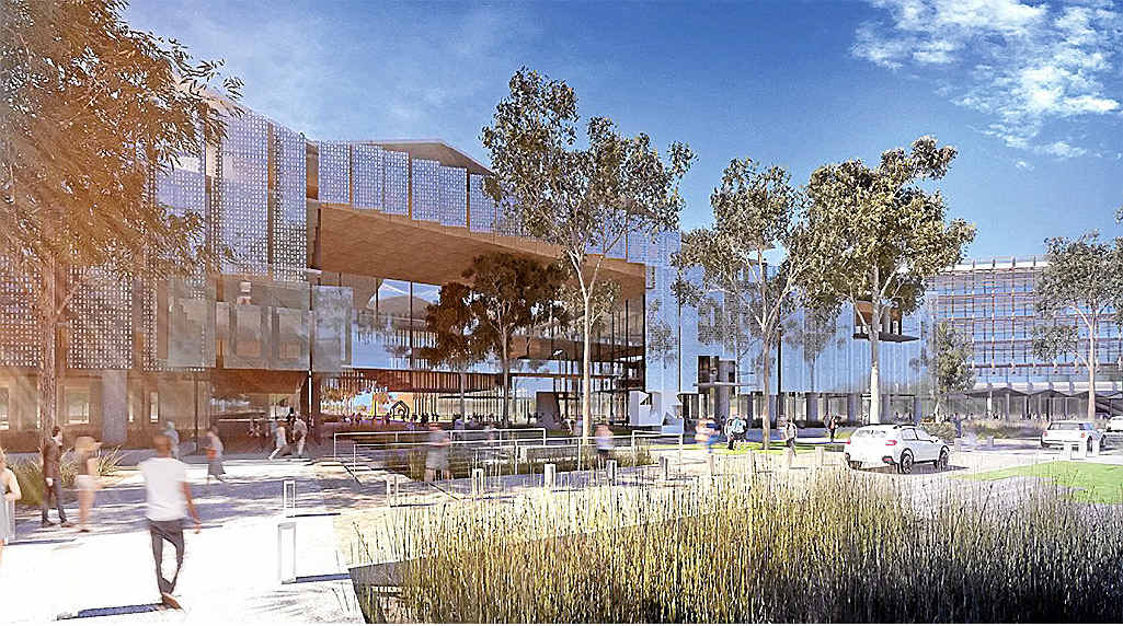 An artist’s impression of the planned new University of the Sunshine Coast campus at Gympie. PHOTO: Contributed An artist’s impression of the planned new University of the Sunshine Coast campus at Gympie. PHOTO: Contributed