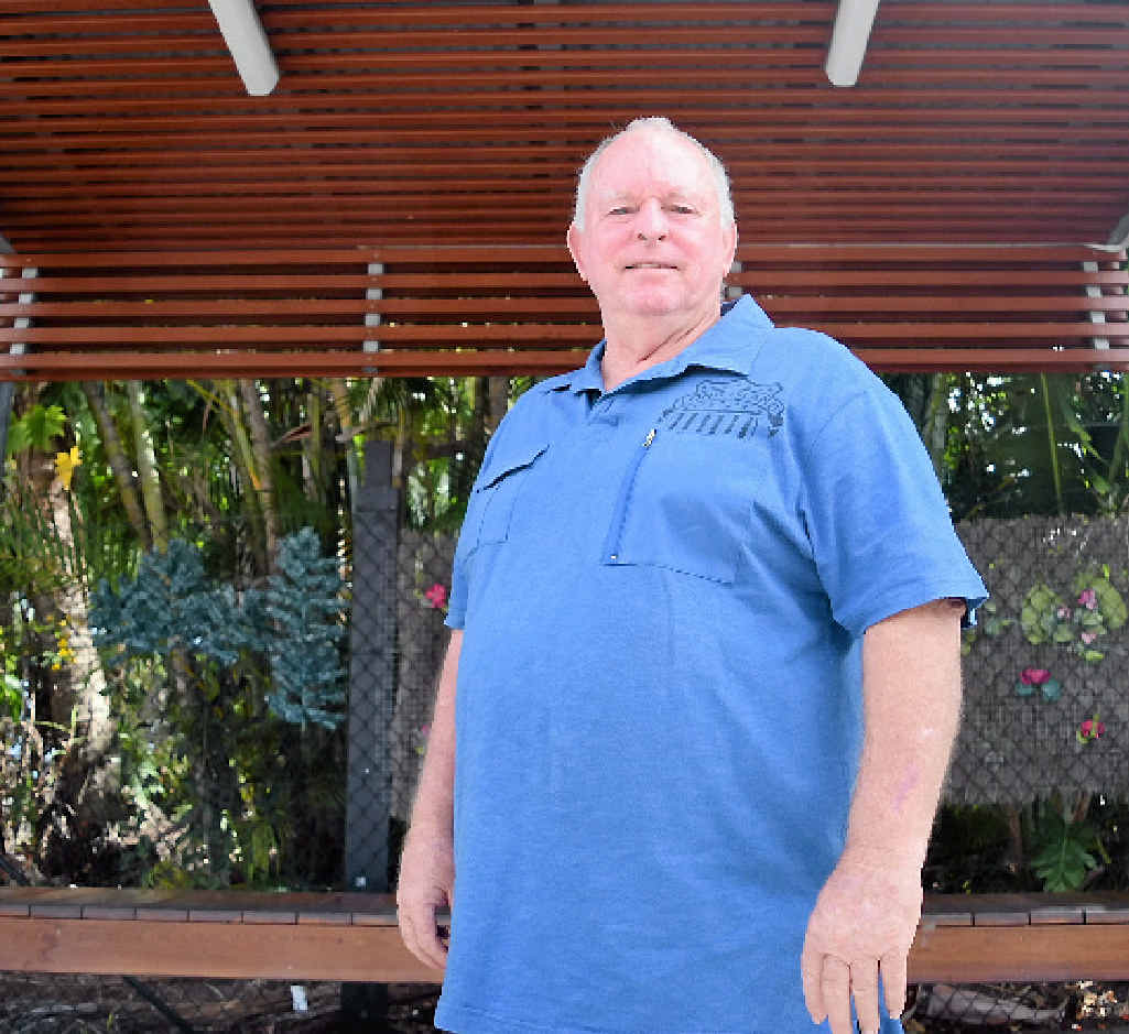 FED UP: Taxi driver Chris Owen is fed up as construction of the Airlie Beach taxi rank continues to meet delays. FED UP: Taxi driver Chris Owen is fed up as construction of the Airlie Beach taxi rank continues to meet delays.