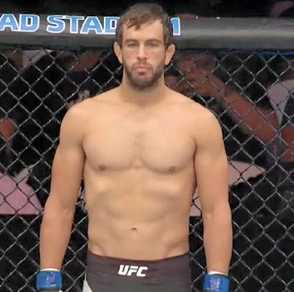 DOWN BUT NOT OUT: Anton Zafir just before his UFC 193 debut on Sunday morning. DOWN BUT NOT OUT: Anton Zafir just before his UFC 193 debut on Sunday morning.