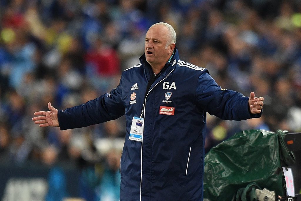Sydney FC coach Graham Arnold. Sydney FC coach Graham Arnold.