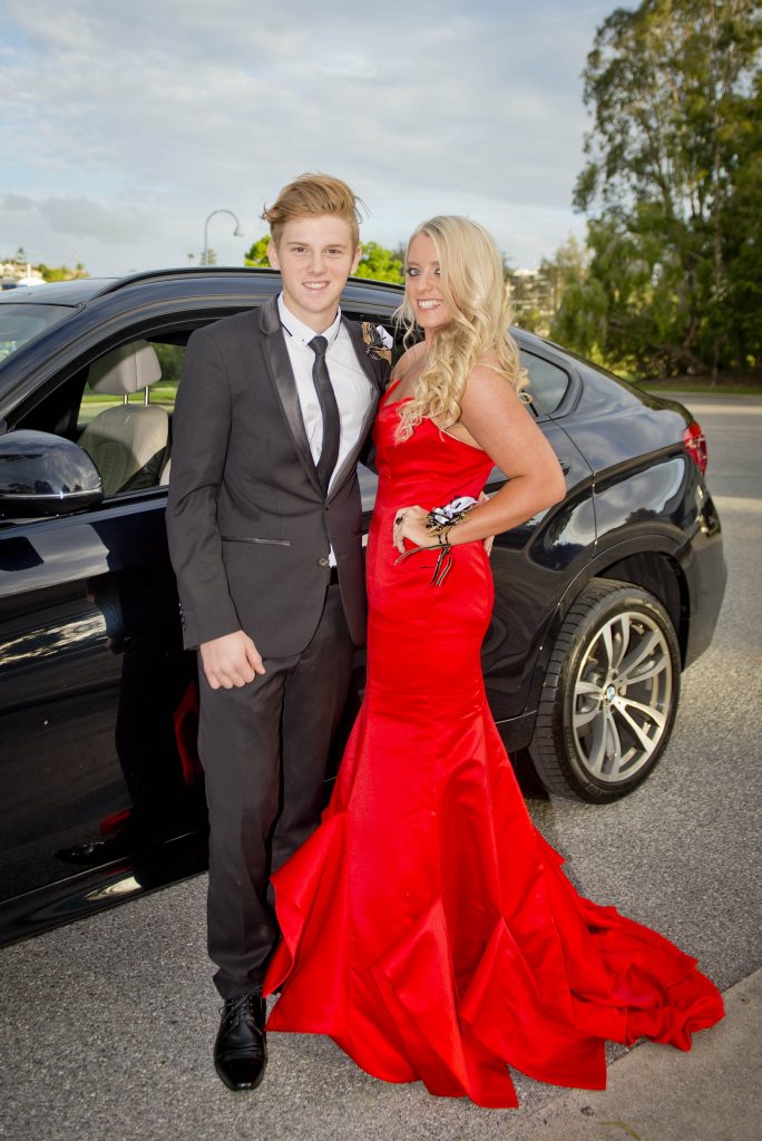 NAILED IT: Reece Bukowski and Chelsea Winterbottom at their Gladstone State High School 2015 Formal. We love this look! NAILED IT: Reece Bukowski and Chelsea Winterbottom at their Gladstone State High School 2015 Formal. We love this look!
