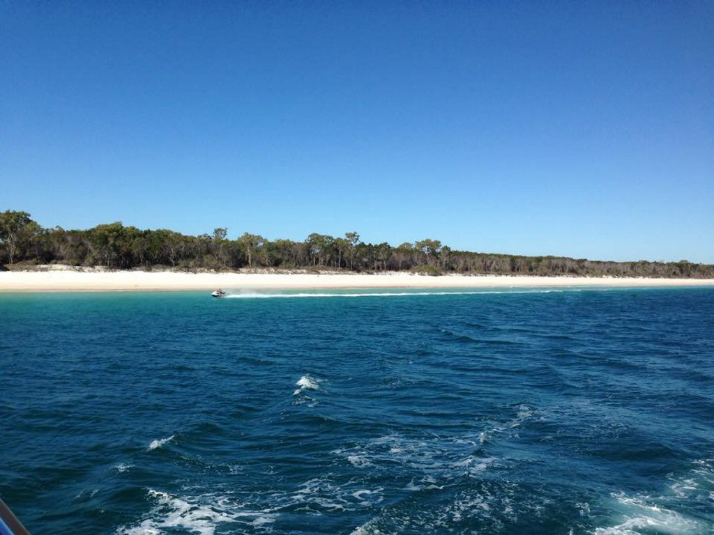 The Great Sandy Strait - Tin Can Bay Coast Guard are on their way to a chest injury at Gary's Anchorage. The Great Sandy Strait - Tin Can Bay Coast Guard are on their way to a chest injury at Gary's Anchorage.