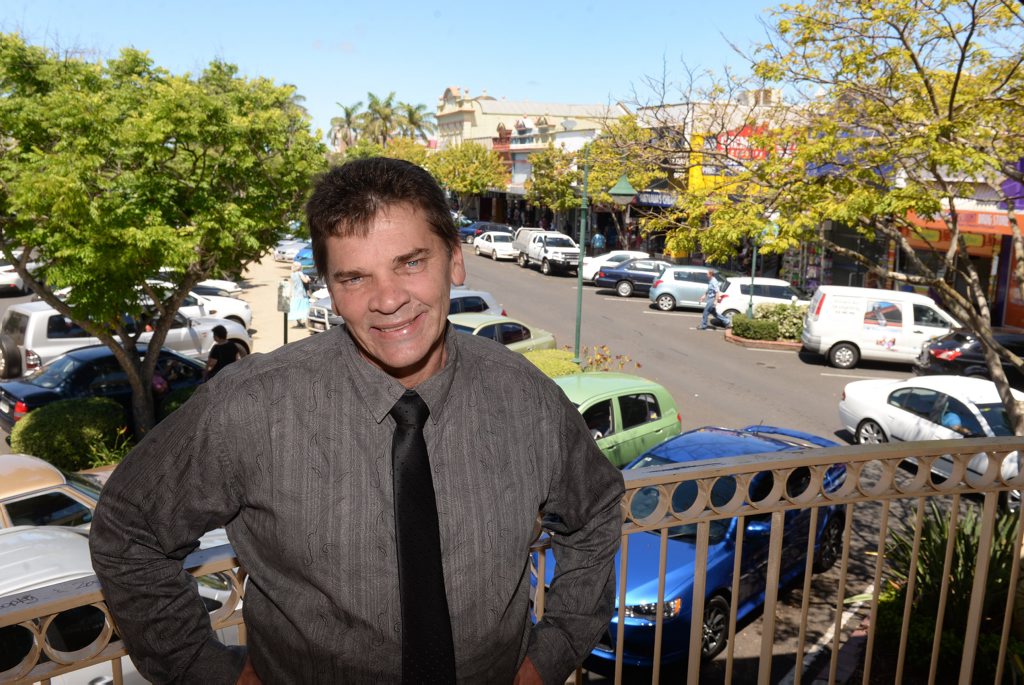 NEW VISION: Reid Schirmer is thinking about running for Mayor and wants to change the CBD area into a mall. Photo: Mike Knott / NewsMail