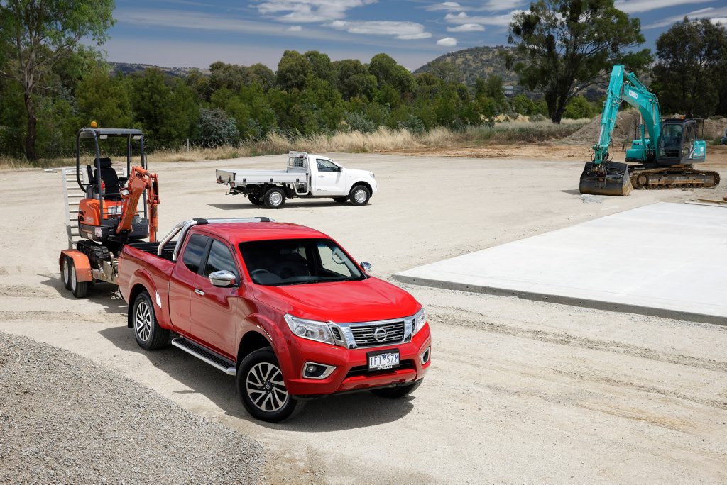 The Nissan Navara King Cab ute in $48,990 ST-X spec. The Nissan Navara King Cab ute in $48,990 ST-X spec.