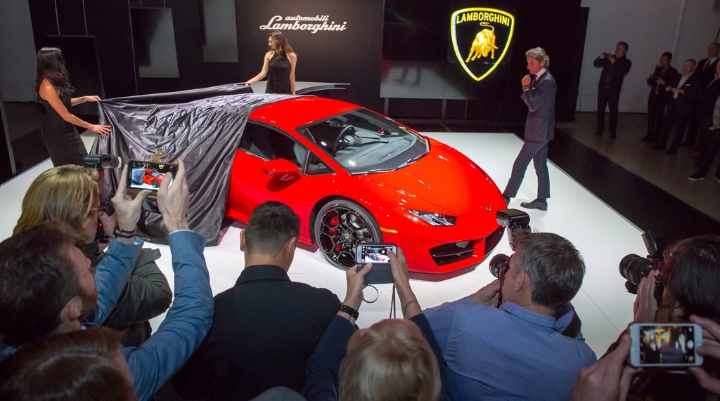 Lamborghini Huracan LP 580-2 two-wheel-drive. Photo: Contributed Lamborghini Huracan LP 580-2 two-wheel-drive. Photo: Contributed