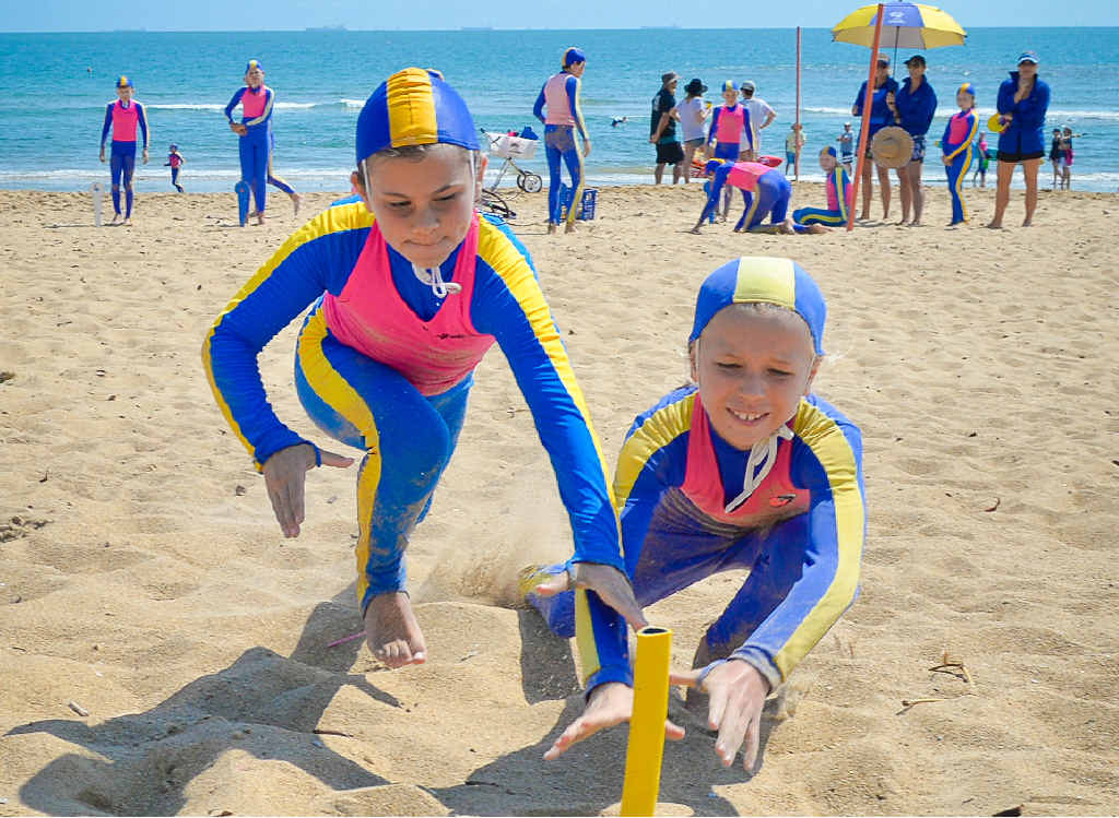It was a gritty contest between Neve Smart and Annali Philpott yesterday morning at Tannum Sands. It was a gritty contest between Neve Smart and Annali Philpott yesterday morning at Tannum Sands.