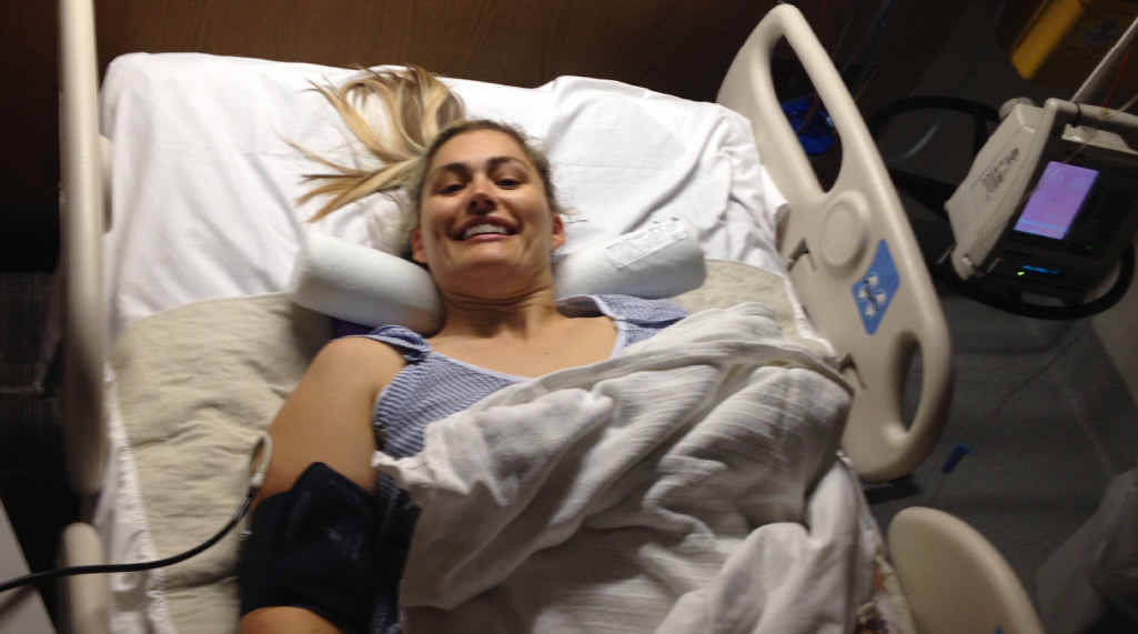 DETERMINED: Marayke Jonkers will continue her fundraising efforts even from her hospital bed. DETERMINED: Marayke Jonkers will continue her fundraising efforts even from her hospital bed.