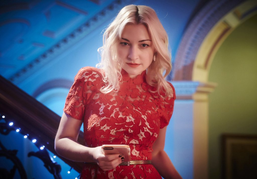 Kate Miller-Heidke in a scene from The Divorce. Kate Miller-Heidke in a scene from The Divorce.