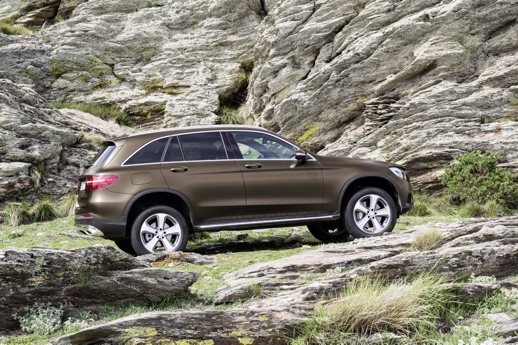 WELCOME TO THE PARTY: Mercedes' GLC mid-size SUV is sure to boost the high-flying luxury SUV market even further. WELCOME TO THE PARTY: Mercedes' GLC mid-size SUV is sure to boost the high-flying luxury SUV market even further.