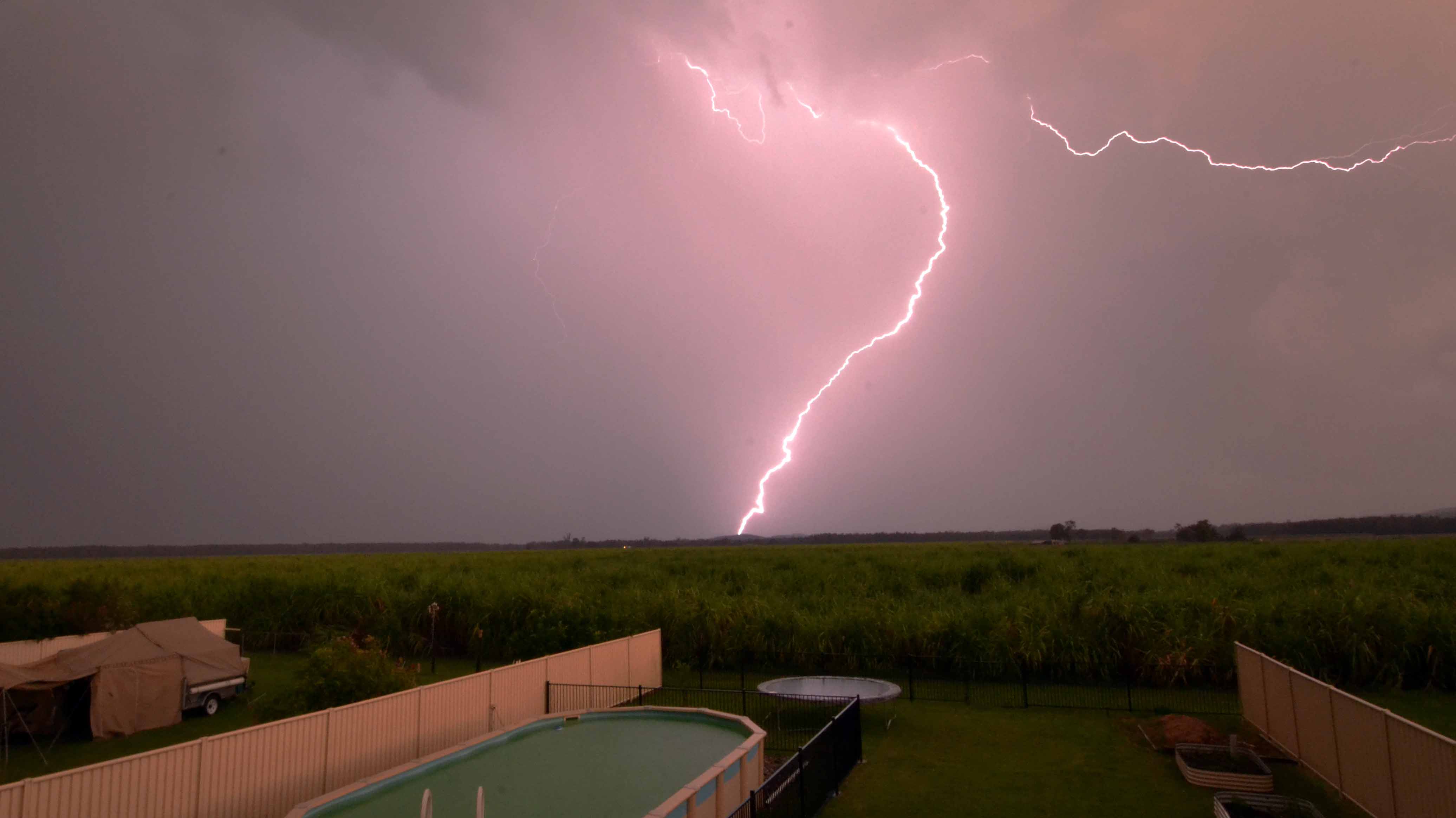 Lightning, thunder, hail, rain across the Northern Rivers Northern Star