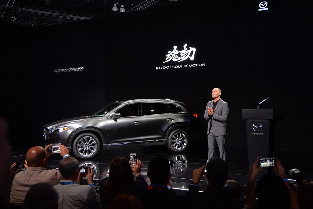 MAZDA CX-9: Seven-seat SUV one of the stars at Los Angeles MAZDA CX-9: Seven-seat SUV one of the stars at Los Angeles