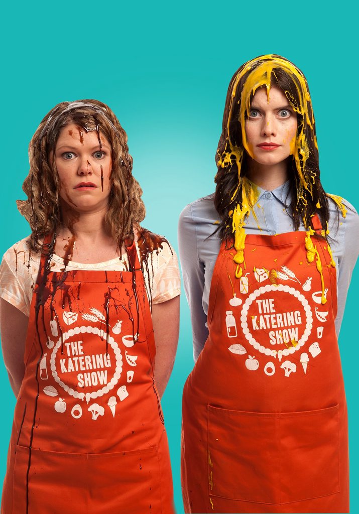 Kate McLennan and Kate McCartney star in the online TV series The Katering Show. Kate McLennan and Kate McCartney star in the online TV series The Katering Show.