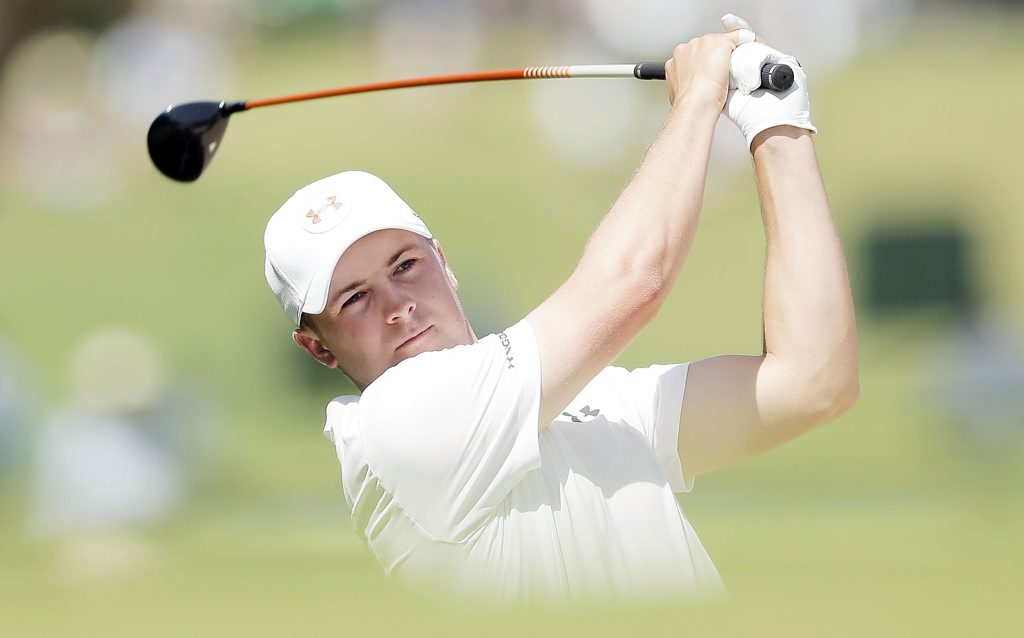 Jordan Spieth of the United States plays his second shot on the 5th hole during day one of the 2015 Australian Open at The Australian Golf Club on November 26, 2015 in Sydney, Australia. (Photo by Mark Metcalfe/Getty Images) Jordan Spieth of the United States plays his second shot on the 5th hole during day one of the 2015 Australian Open at The Australian Golf Club on November 26, 2015 in Sydney, Australia. (Photo by Mark Metcalfe/Getty Images)