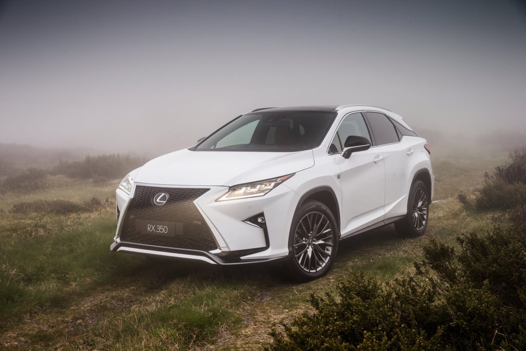 LOOKIN' SHARP: Lexus hasn't held back with the RX's exterior design, giving shoppers a striking alternative in the mid-size SUV segment LOOKIN' SHARP: Lexus hasn't held back with the RX's exterior design, giving shoppers a striking alternative in the mid-size SUV segment