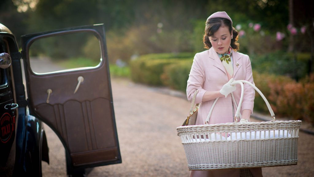 Arianwen Parkes-Lockwood in a scene from the season finale of A Place To Call Home. Arianwen Parkes-Lockwood in a scene from the season finale of A Place To Call Home.