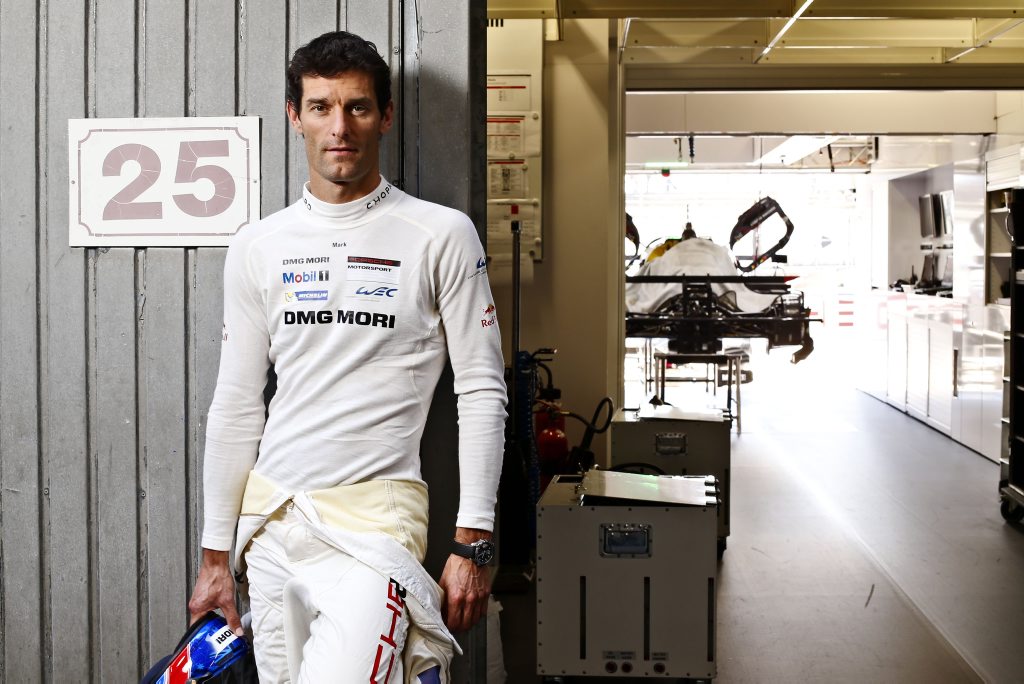 Porsche Team: Mark Webber Porsche Team: Mark Webber