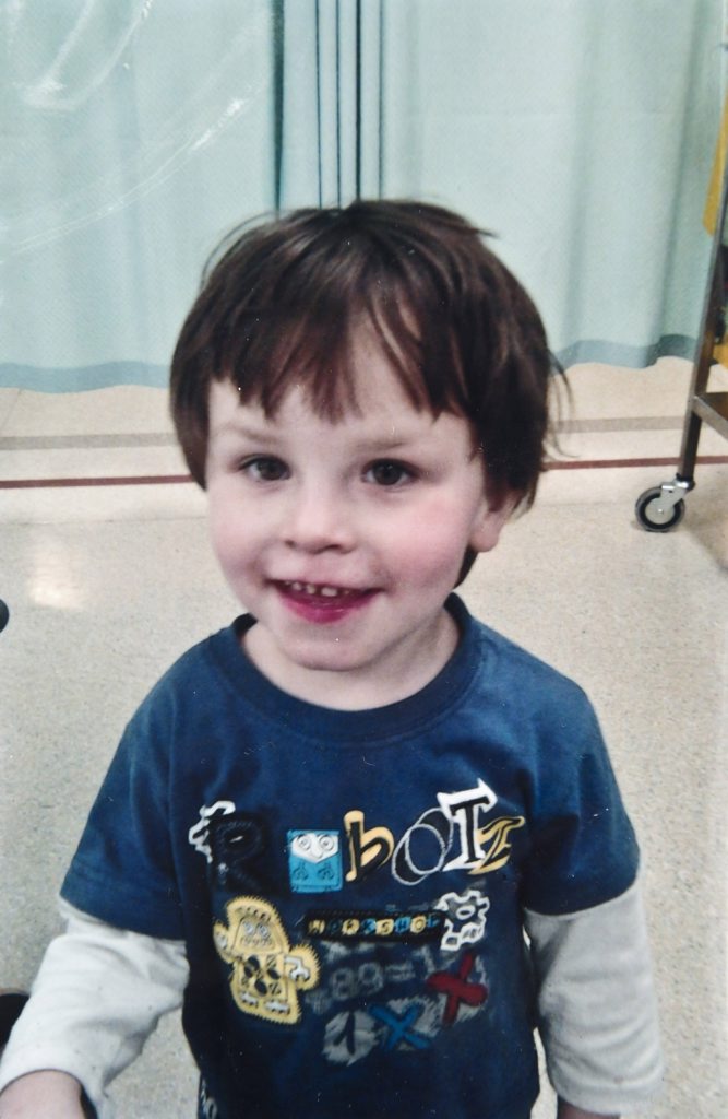 Malaki as a healthy two-year-old. Malaki as a healthy two-year-old.