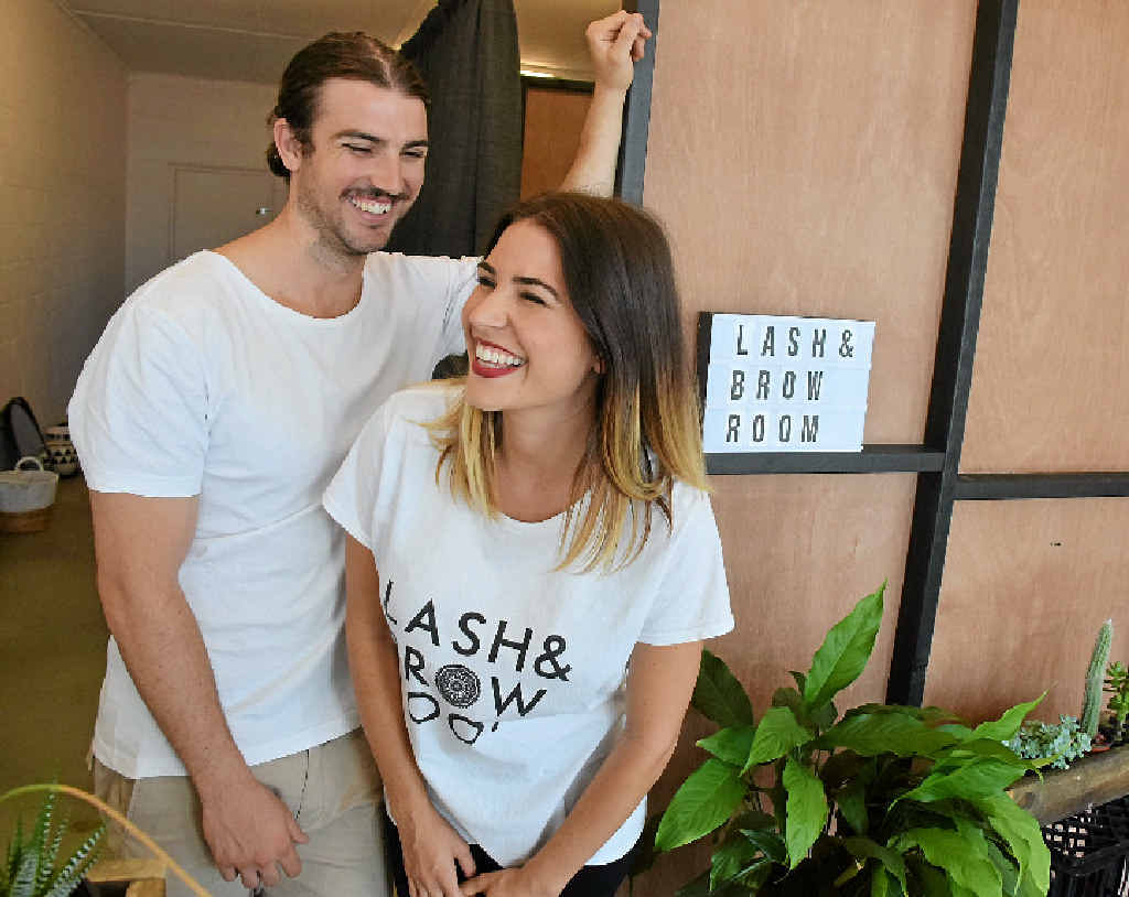 DYNAMIC DUO: Jade and Jamie Pitt couldn’t be happier they’ve opened their own business in Gladstone after finding out how successful a home business can be. DYNAMIC DUO: Jade and Jamie Pitt couldn’t be happier they’ve opened their own business in Gladstone after finding out how successful a home business can be.
