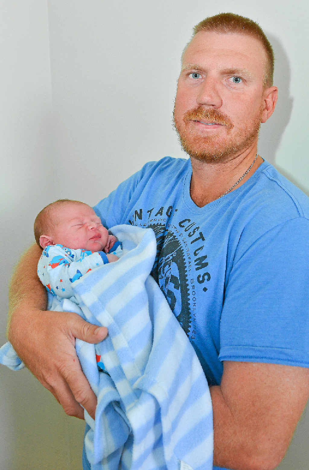WELCOME JACK: Jack Alexander O’Brien was born at Gladstone hospital at 9.45pm on November 24, to Sarah and Damien O’Brien and sibling for Riley weighing 4350g. WELCOME JACK: Jack Alexander O’Brien was born at Gladstone hospital at 9.45pm on November 24, to Sarah and Damien O’Brien and sibling for Riley weighing 4350g.